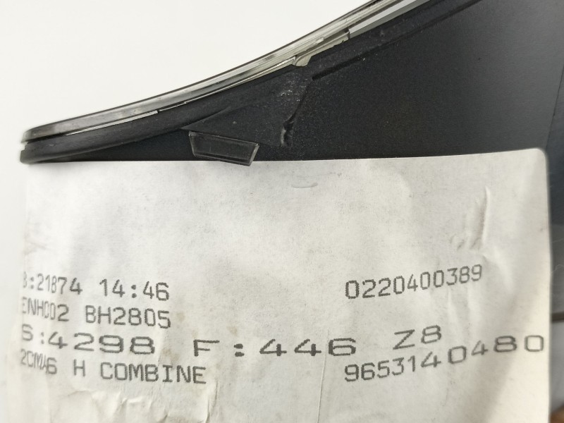 Recambio de cuadro instrumentos para peugeot 607 2.2 d referencia OEM IAM 9653140480 110008883028 