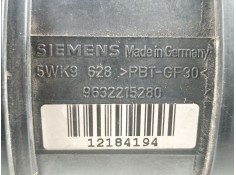 Recambio de caudalimetro para peugeot 607 2.2 d referencia OEM IAM 9632215280 5WK9628  2