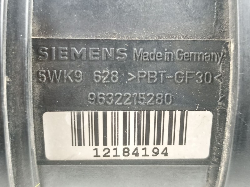 Recambio de caudalimetro para peugeot 607 2.2 d referencia OEM IAM 9632215280 5WK9628 