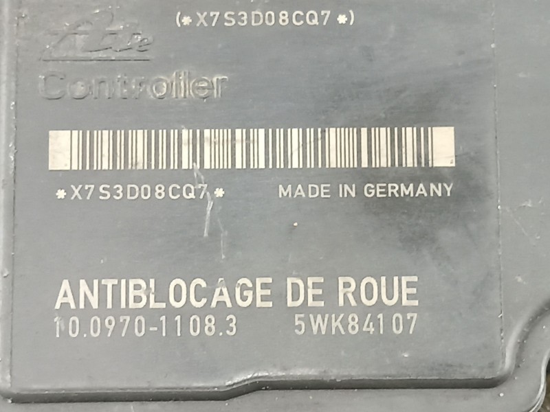 Recambio de abs para citroen c3 1.4 td -8hx referencia OEM IAM 9651412080 10020700114 5WK84107