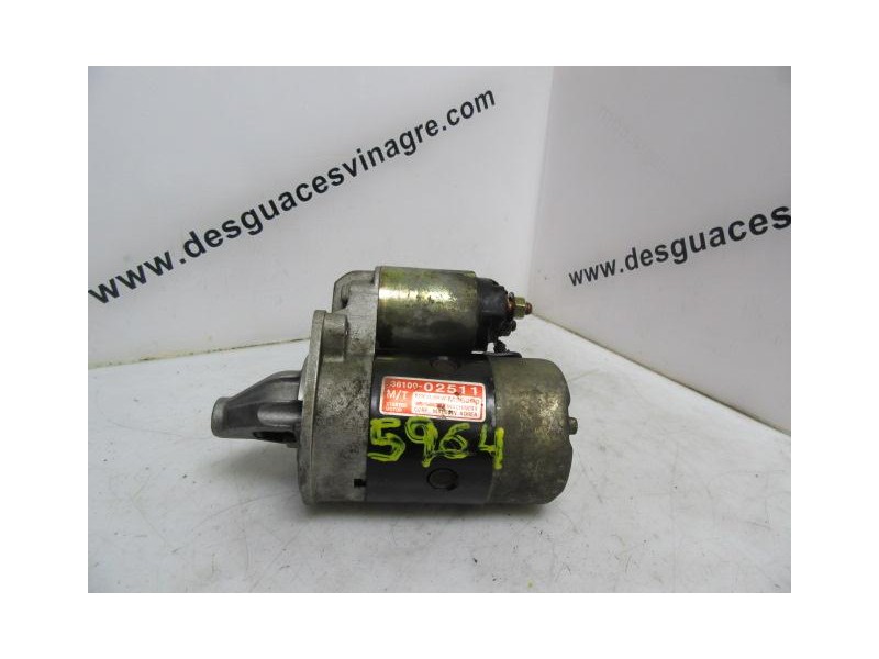 Recambio de motor arranque : hyundai atos : 1.0 g (54,38cv) 5p [2000] para hyundai atos 1.0 g referencia OEM IAM 36100-02511  