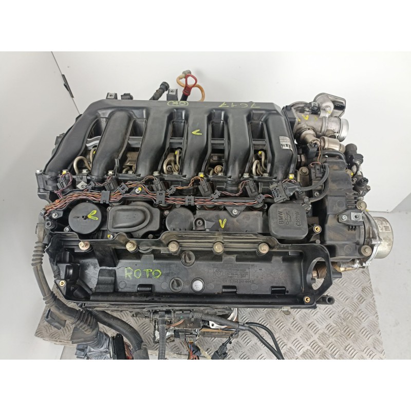 Recambio de motor turbo diesel para bmw serie 5 berlina (e60) 2.5 24v turbodiesel cat referencia OEM IAM 256D2  