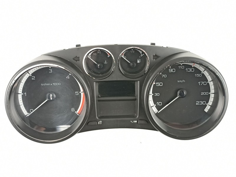 Recambio de cuadro instrumentos para peugeot 308 1.6hdi 9h05 112cv 6velocidades referencia OEM IAM 9666649080 503001550338 