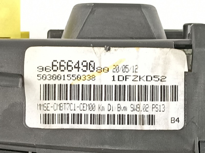 Recambio de cuadro instrumentos para peugeot 308 1.6hdi 9h05 112cv 6velocidades referencia OEM IAM 9666649080 503001550338 
