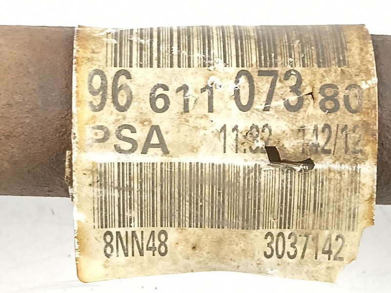 Recambio de transmision delantera izquierda para peugeot 308 1.6hdi 9h05 112cv 6velocidades referencia OEM IAM 9661107380  