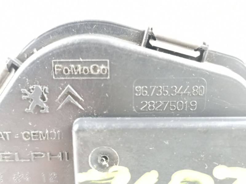 Recambio de caja mariposa para peugeot 308 1.6hdi 9h05 112cv 6velocidades referencia OEM IAM 9673534480 28275019 