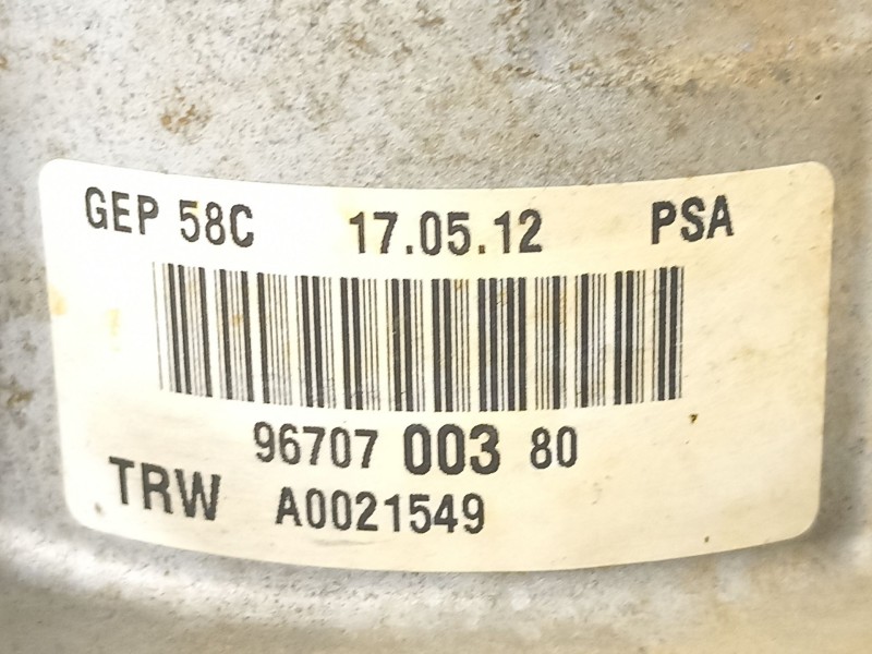 Recambio de bomba direccion para peugeot 308 1.6hdi 9h05 112cv 6velocidades referencia OEM IAM 9670700380 A0021549 