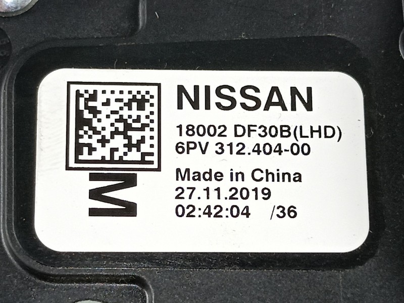 Recambio de potenciometro aceleracion para nissan x-trail (t32) g11 1.7 turbo diesel r9n referencia OEM IAM 18002DF30B 6PV312404