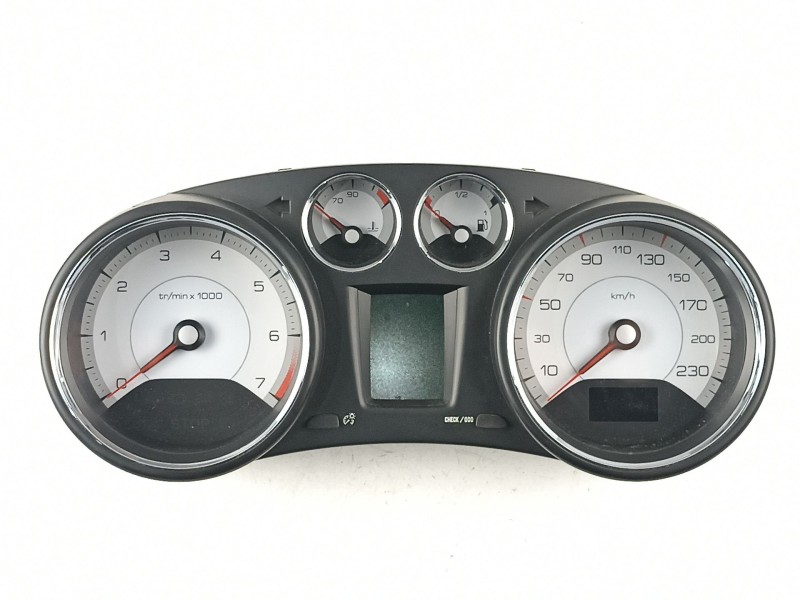 Recambio de cuadro instrumentos para peugeot 308 1.6 g-5fw premiumvt 16v referencia OEM IAM 9665107580  