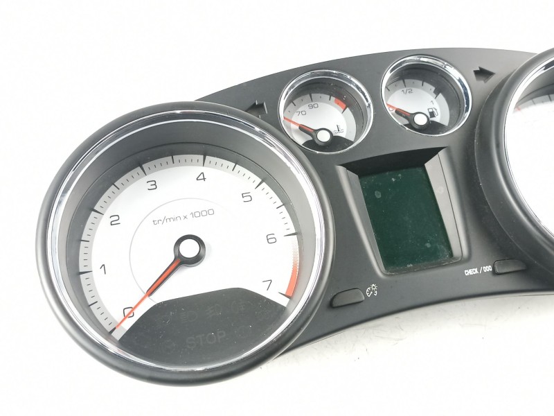 Recambio de cuadro instrumentos para peugeot 308 1.6 g-5fw premiumvt 16v referencia OEM IAM 9665107580  
