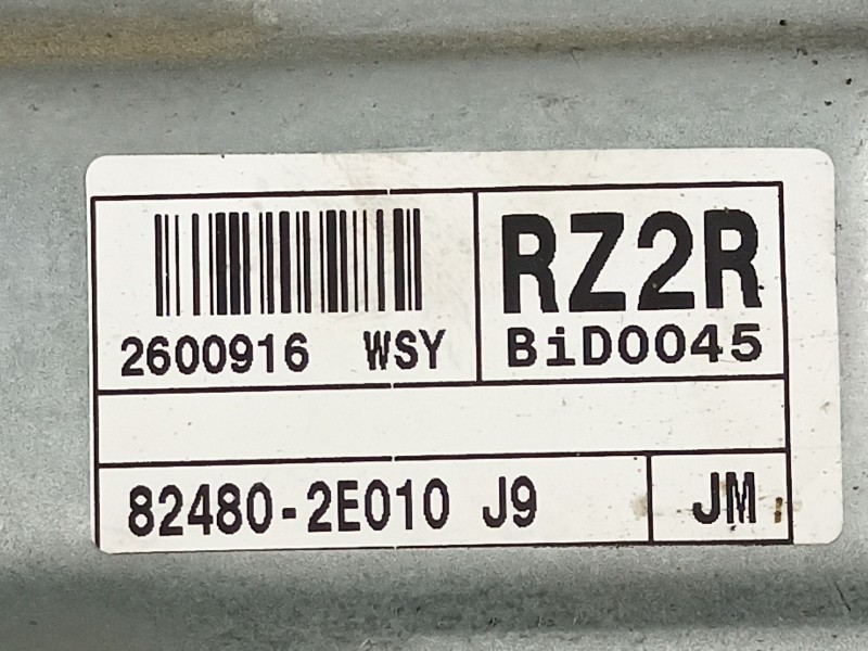 Recambio de elevalunas delantero derecho para hyundai tucson (jm) 2.0 crdi referencia OEM IAM 824802E010  