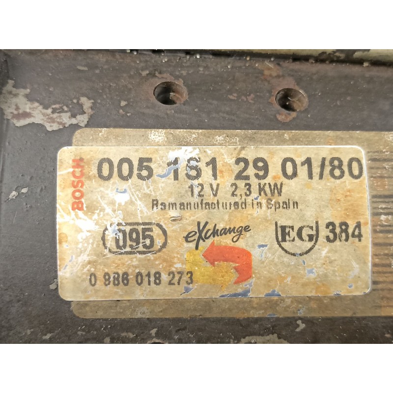 Recambio de motor arranque para mercedes-benz mercedes benz s320 s320 n026 3.2 cdi referencia OEM IAM A0051512901 0051512901 