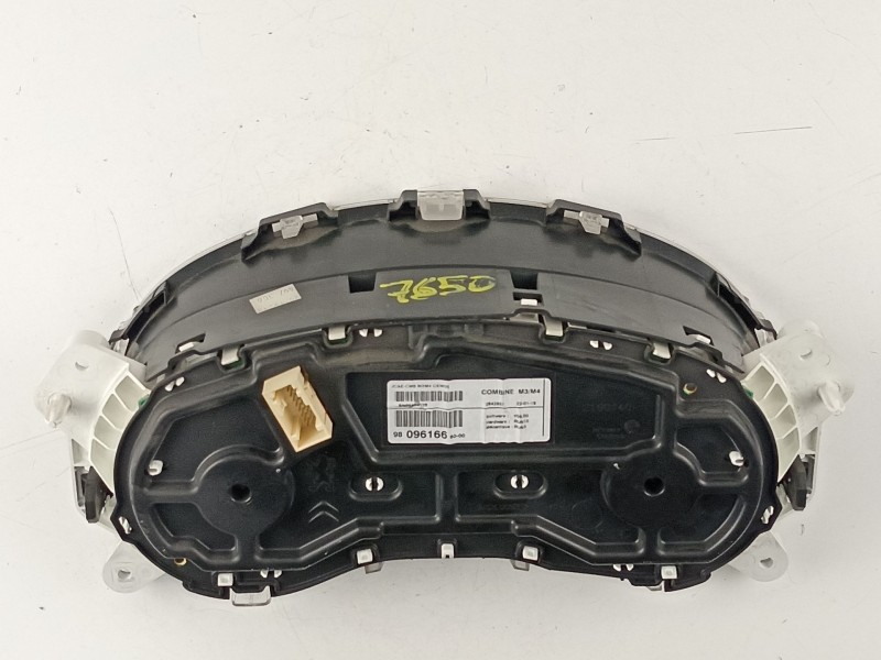 Recambio de cuadro instrumentos para citroen c elysee -exclu 1.6 hdi bh02 100cv 73 kw referencia OEM IAM 9809616680  