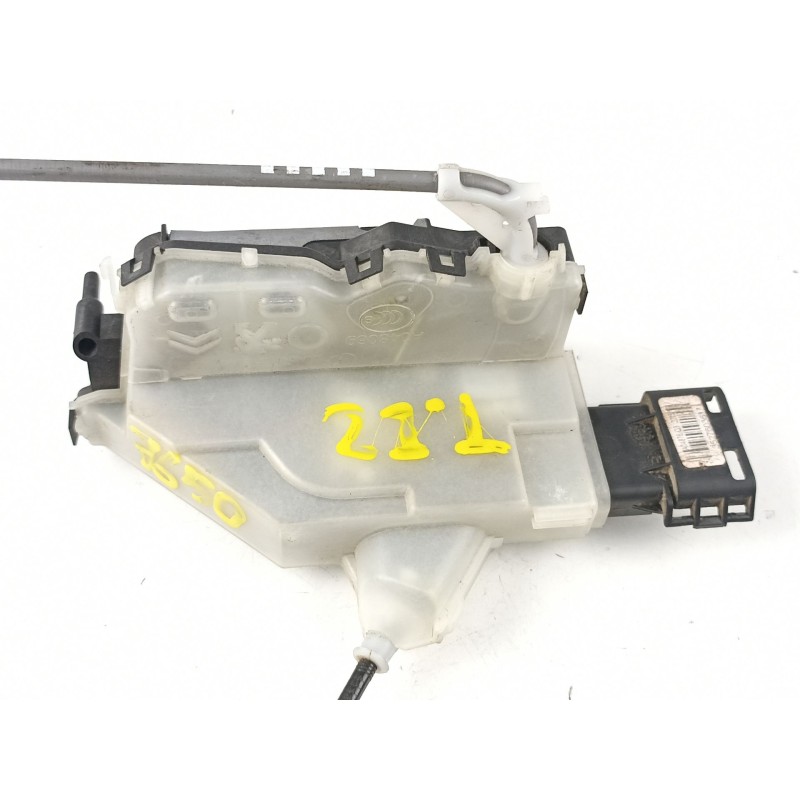Recambio de cerradura puerta trasera izquierda para citroen c elysee -exclu 1.6 hdi bh02 100cv 73 kw referencia OEM IAM 96755053