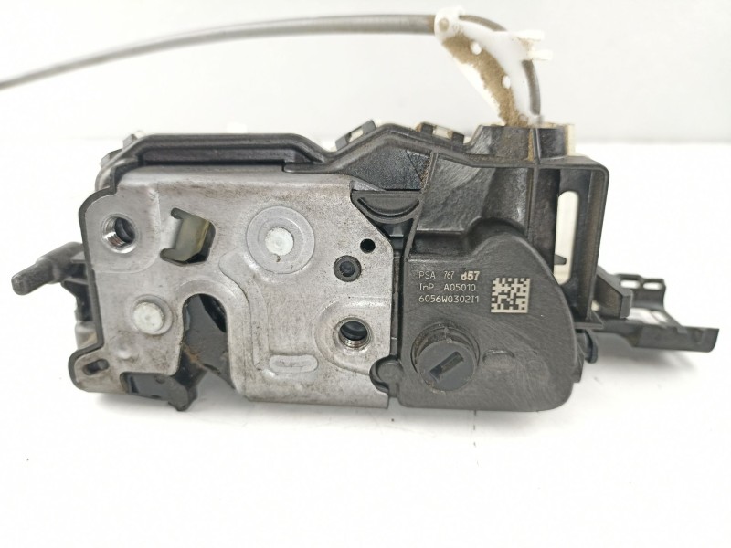 Recambio de cerradura puerta delantera derecha para citroen c elysee -exclu 1.6 hdi bh02 100cv 73 kw referencia OEM IAM 96755052