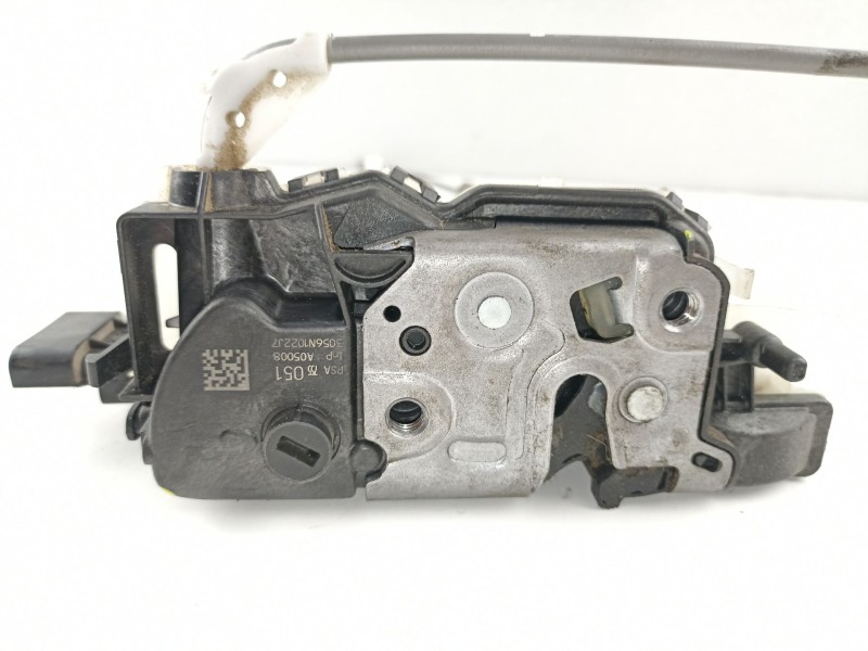 Recambio de cerradura puerta delantera izquierda para citroen c elysee -exclu 1.6 hdi bh02 100cv 73 kw referencia OEM IAM 967550