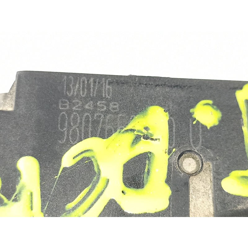 Recambio de manilla trasera derecha para citroen c elysee -exclu 1.6 hdi bh02 100cv 73 kw referencia OEM IAM 9807652880  