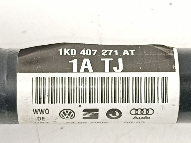 Recambio de transmision delantera izquierda para volkswagen golf v 1.9 tdi bxe - 1k - 5v referencia OEM IAM 1K0407271AT  