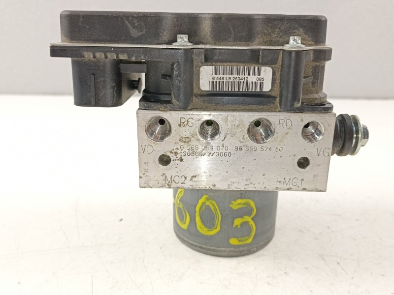 Recambio de abs para peugeot 308 1.6hdi 9h05 112cv 6velocidades referencia OEM IAM 9666957480 0265252070 