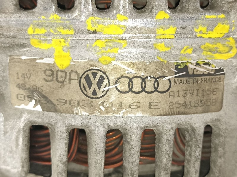 Recambio de alternador para audi a4 1.8 g turbo -aeb referencia OEM IAM 058903016E A13VI156 2541895B