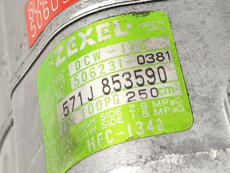 Recambio de compresor aire acondicionado para audi a4 1.8 g turbo -aeb referencia OEM IAM 8D0260805 5060310601 