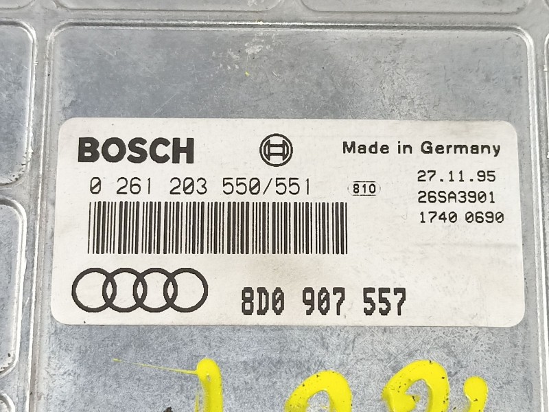Recambio de centralita para audi a4 1.8 g turbo -aeb referencia OEM IAM 8D0907557 0261203550 