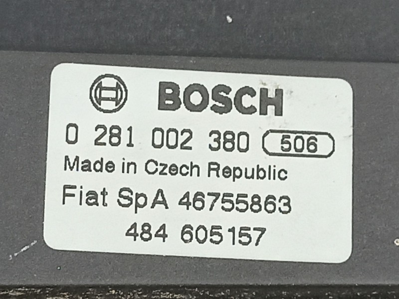Recambio de potenciometro aceleracion para alfa romeo 147 1.6 g referencia OEM IAM 46755863 0281002380 