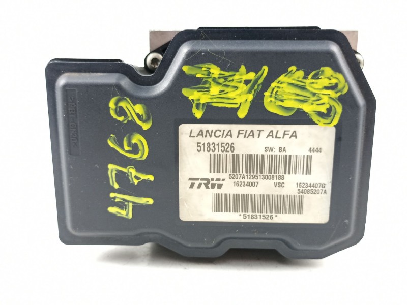 Recambio de abs para alfa romeo 159 2.4 tdi /939a9000 4p referencia OEM IAM 51831526 16234007 