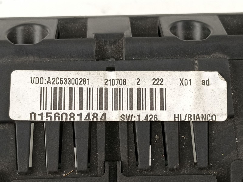 Recambio de cuadro instrumentos para alfa romeo 159 2.4 tdi /939a9000 4p referencia OEM IAM 56081484 A2C53300281 