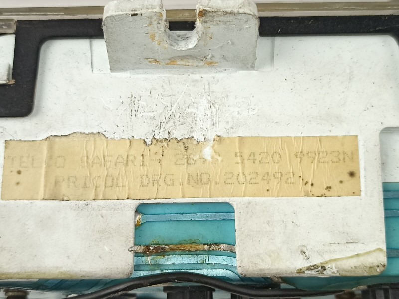 Recambio de cuadro instrumentos para tata safari 1.9 d referencia OEM IAM 269954209923N D10P0142B 