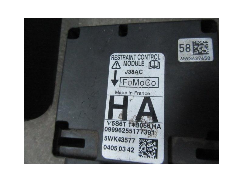 Recambio de airbag juego completo : ford fiesta : 1.4 td f-6ja (67,98cv) [2005] para ford fiesta 1.4 td f-6ja referencia OEM IAM