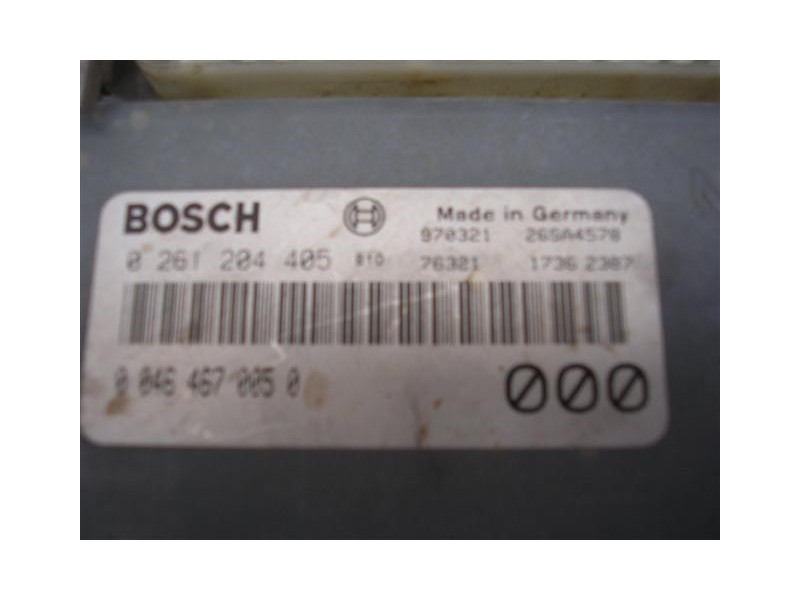 Recambio de centralita : fiat brava : 1.4 g [1997] para fiat brava 1.4 g referencia OEM IAM BOSCH-0-261-204-405  