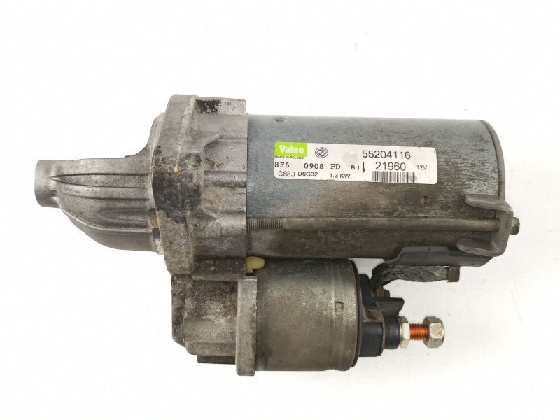 Recambio de motor arranque para fiat doblo 1.3 d referencia OEM IAM 55204116 D6G32 
