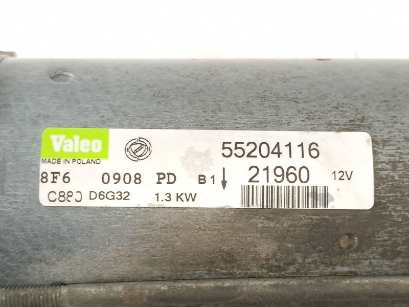 Recambio de motor arranque para fiat doblo 1.3 d referencia OEM IAM 55204116 D6G32 