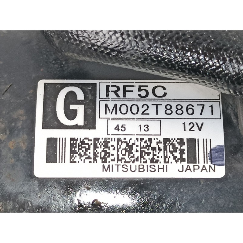 Recambio de motor arranque para mazda 6 berlina (gg) 2.0 crtd 136 active (4-ptas.) referencia OEM IAM RF5C18400 M002T88671 