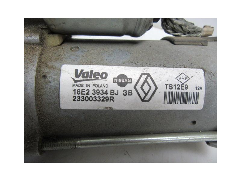 Recambio de motor arranque : renault megane : 1.5 dci k9k 837 [2012] para renault megane 1.5 dci k9k 837 referencia OEM IAM 2330