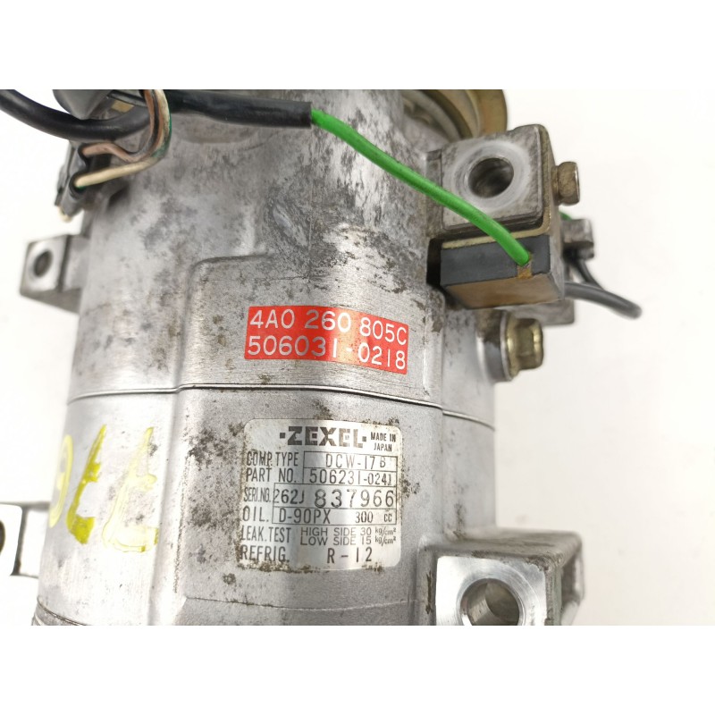 Recambio de compresor aire acondicionado para audi 100 2.3 g-aar referencia OEM IAM 4A0260805C 5062310241 5060310218