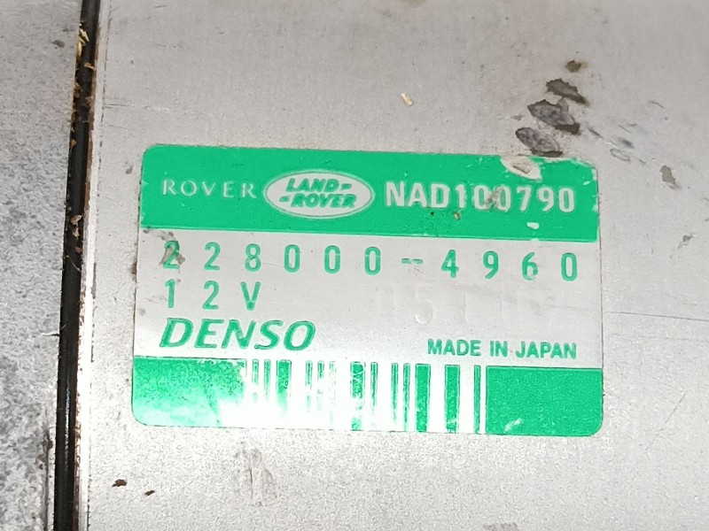 Recambio de motor arranque para rover 400 fastback (rt) 420 di referencia OEM IAM NAD100790 2280004960 