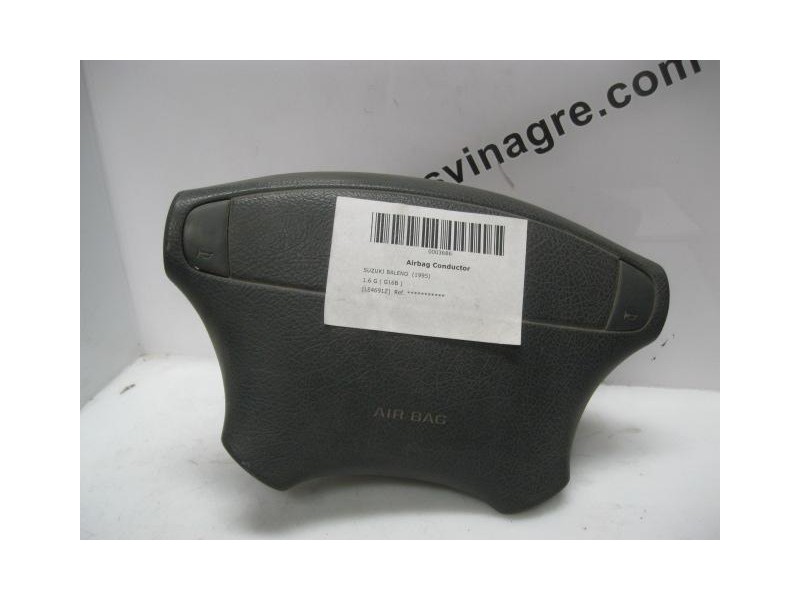Recambio de airbag conductor : suzuki baleno : 1.6 g 16v ( g16b ) [1995] para suzuki baleno 1.6 g 16v ( g16b ) referencia OEM IA