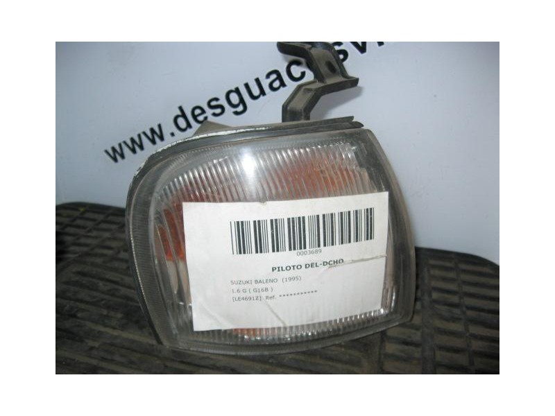 Recambio de piloto del-dcho : suzuki baleno : 1.6 g 16v ( g16b ) [1995] para suzuki baleno 1.6 g 16v ( g16b ) referencia OEM IAM