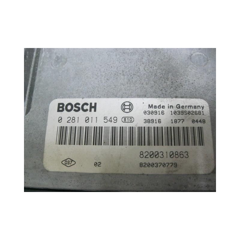 Recambio de centralita : renault megane : 1.9 dci f9q b 800 megane coupe 3p [2004] para renault megane 1.9 dci  f9q b 800 megane