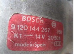 Recambio de alternador renault super 5 ns 1989 para  referencia OEM IAM 9120144267268-50A-BOSCH   2