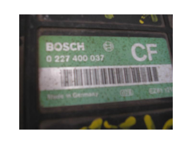 Recambio de centralita opel kadett ns 1989 para  referencia OEM IAM 0227400037CF-BOSCH  