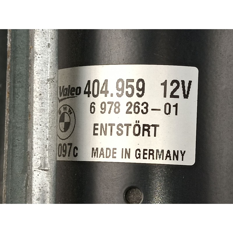 Recambio de motor limpia delantero para bmw serie 3 berlina (e90) 320d referencia OEM IAM 6978263  404959