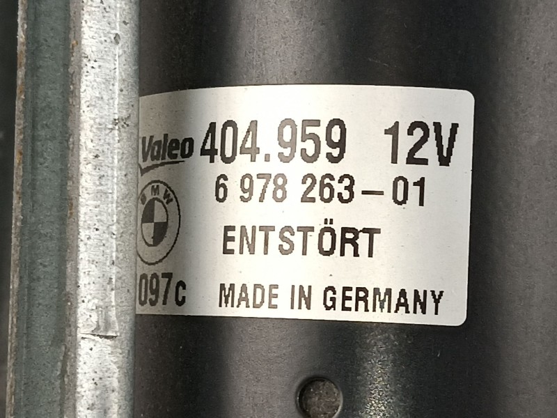 Recambio de motor limpia delantero para bmw serie 3 berlina (e90) 320d referencia OEM IAM 6978263  404959