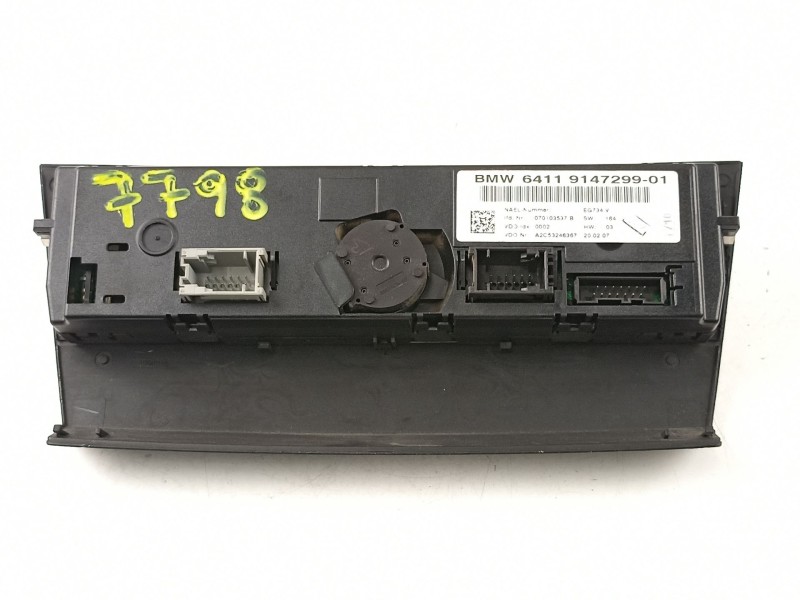 Recambio de mandos calefaccion aire para bmw serie 3 berlina (e90) 320d referencia OEM IAM 9147299 A2C53246367 64119147299