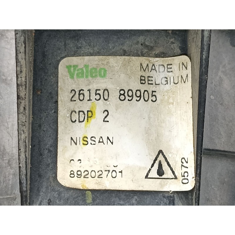 Recambio de antiniebla derecho para nissan primera berlina (p12) 2.2 16v turbodiesel cat referencia OEM IAM 2615089905 89202701 