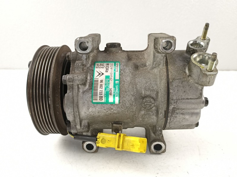 Recambio de compresor aire acondicionado para citroen c3 1.4 hdi sx plus referencia OEM IAM 9646273380  