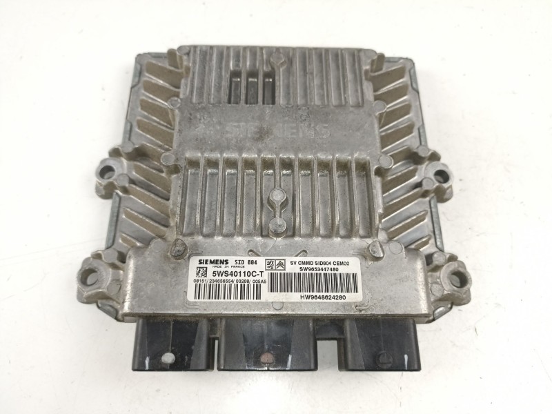 Recambio de centralita para citroen c3 1.4 hdi sx plus referencia OEM IAM 9648624280 5WS40110C 