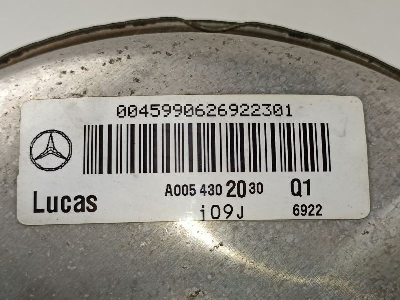 Recambio de servofreno para mercedes-benz clase a (w168) 1.7 cdi diesel referencia OEM IAM A0054302030  0054302030